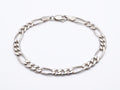 Pulsera Tejido Cartier 3x1 en Plata .925 - 20 cm (Grosor 5.4 mm / 0.54 cm) | Eslabón Mediano Unisex