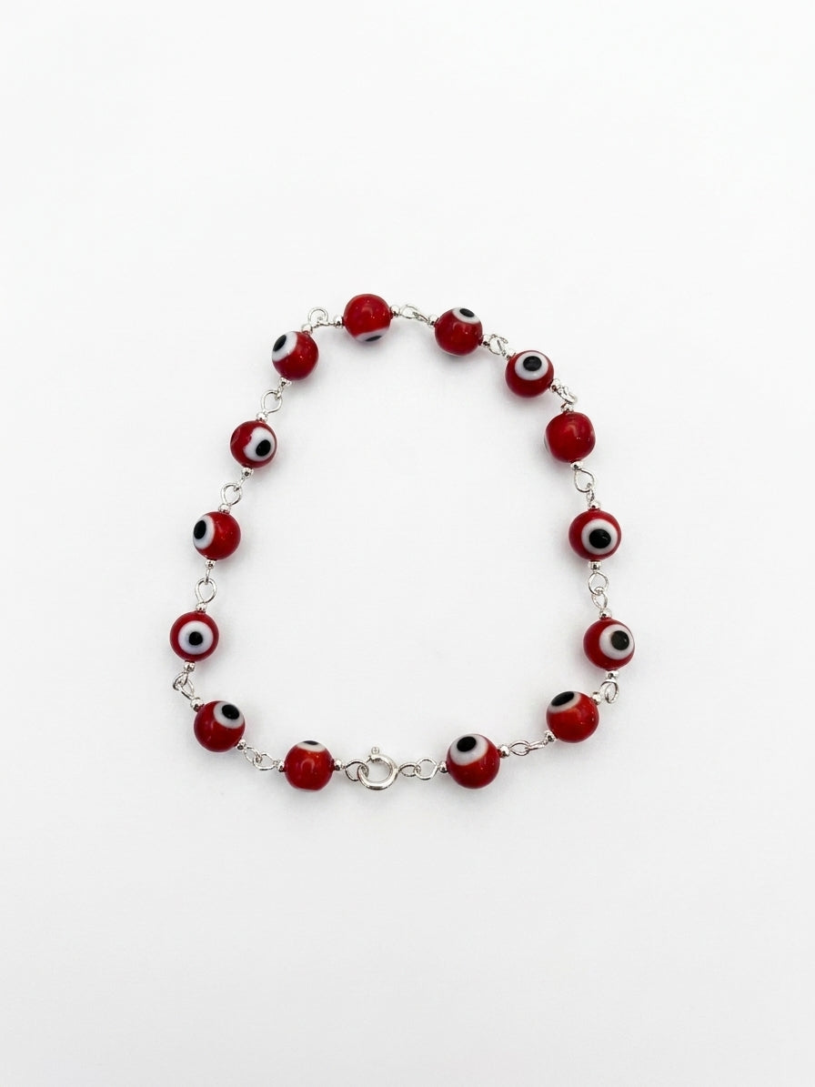 Pulsera Ojo Turco Rojo