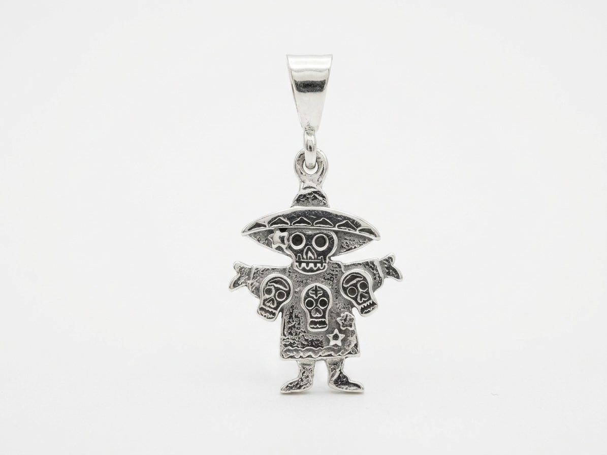 Dije Calavera Mariachi / Muñeco de Trapo