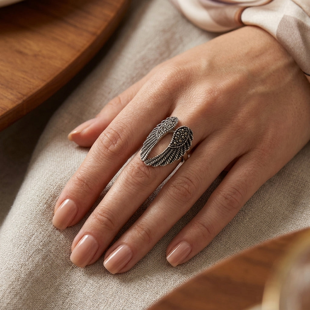 Anillo de Marquesita Alas