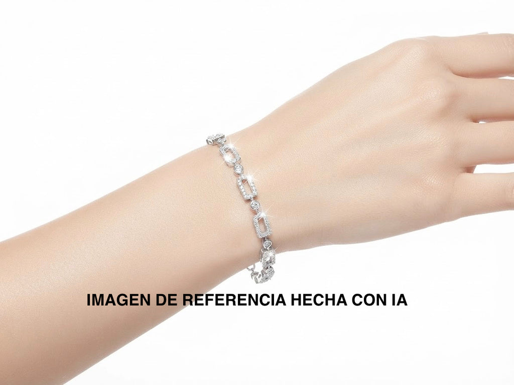 Pulso Eslabón Rectangular de la Luz