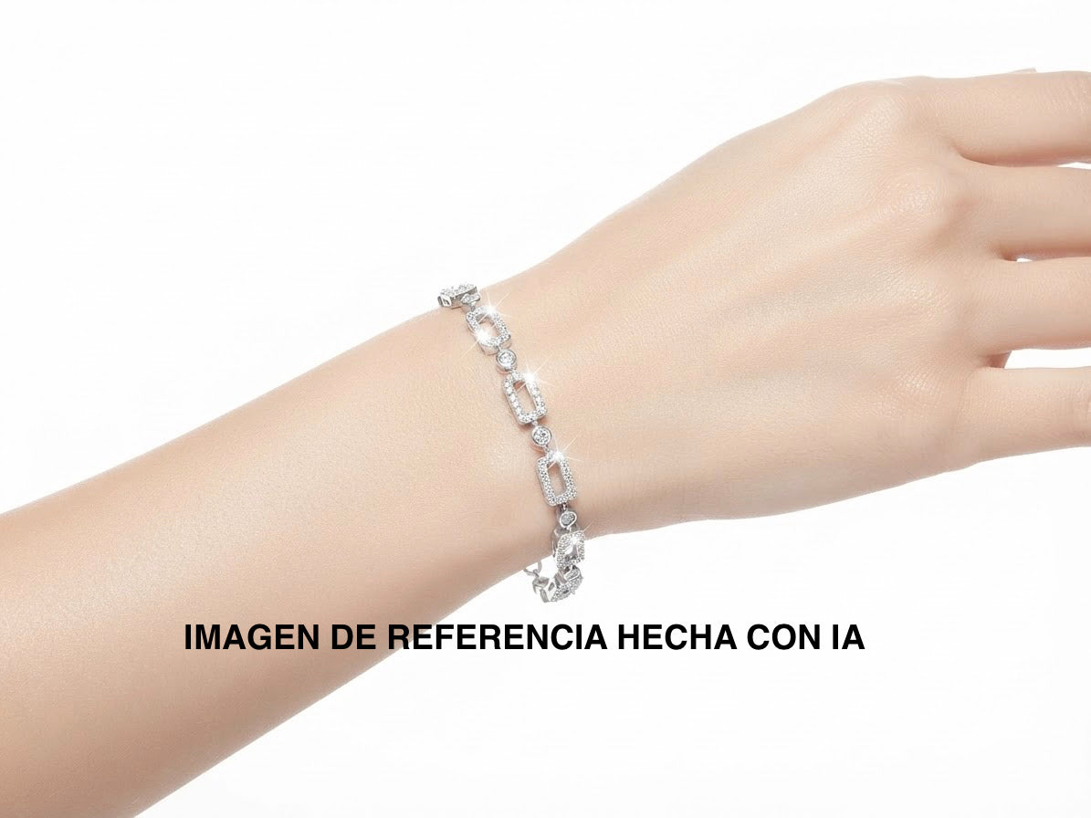 Pulso Eslabón Rectangular de la Luz