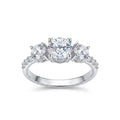 Anillo Triple Zirconia